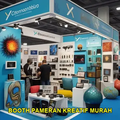 booth pameran kreatif murah